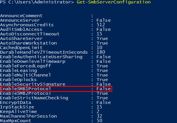 get-smbserverconfiguration-enablesmb1protocol-false.png