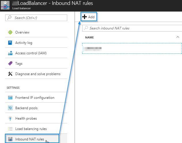 inbound nat rules